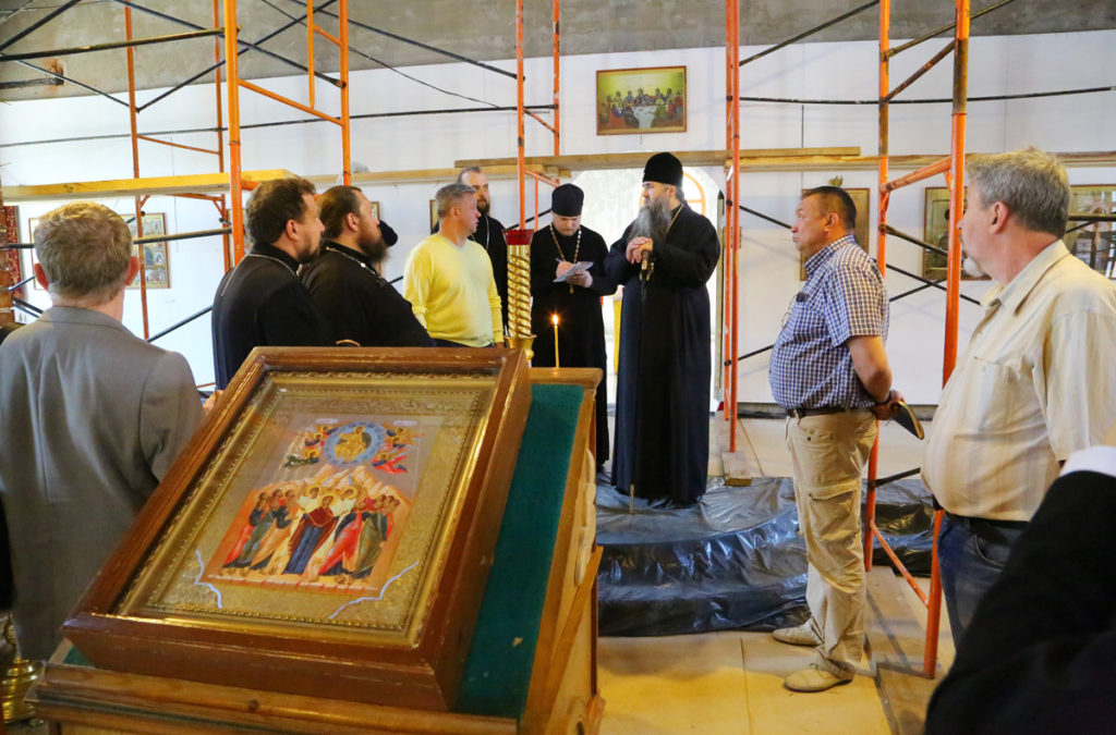 Митрополит Георгий посетил в Нижнем Новгороде ряд строящихся и реконструируемых объектов Нижегородской епархии